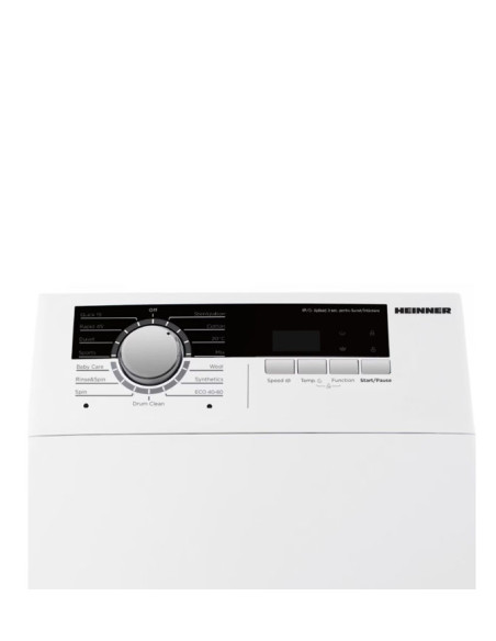 Skalbimo mašina, vertikalus HWM-TL8013IVA++ HEINNER
