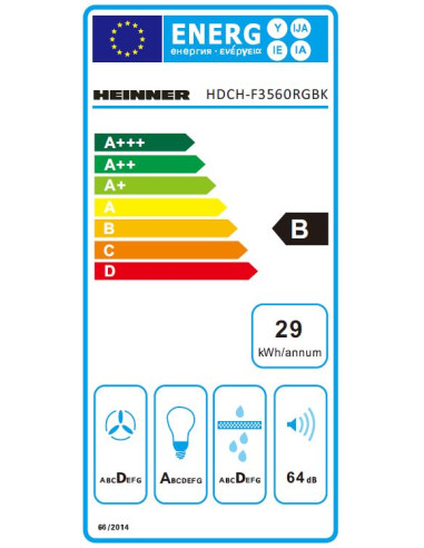 Gartraukis HDCH-F3560RGBK HEINNER