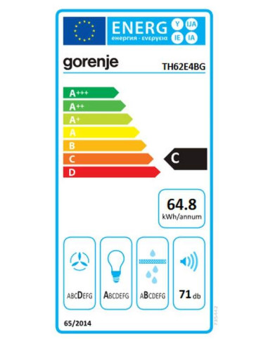 Hood GORENJE TH62E4BG