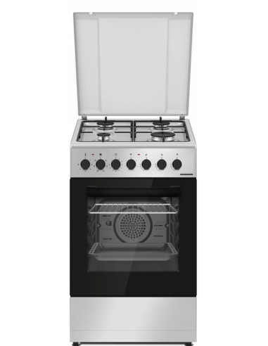 Dujinė viryklė su elektrine orkaite HFSC-S60LITGC-SL HEINNER