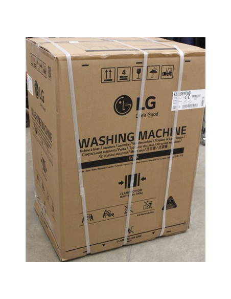 SALE OUT. LG F2X50S9TWB Washing machine, A, Front loading, Washing capacity 9 kg, Depth 47.5 cm, 1200 RPM, White | SALE OUT. Was