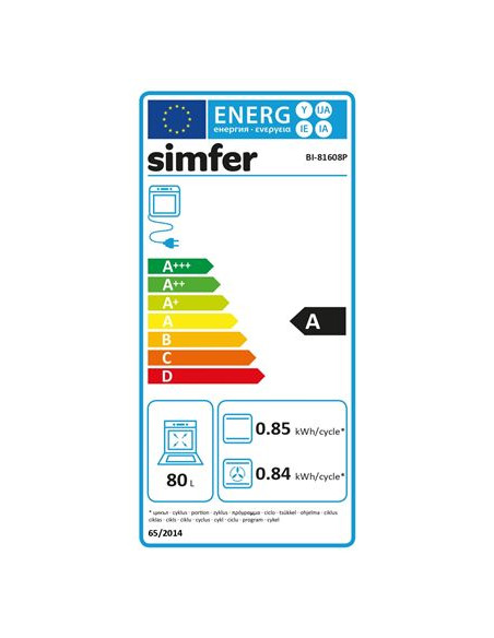 Orkaitė Simfer BI-81608P