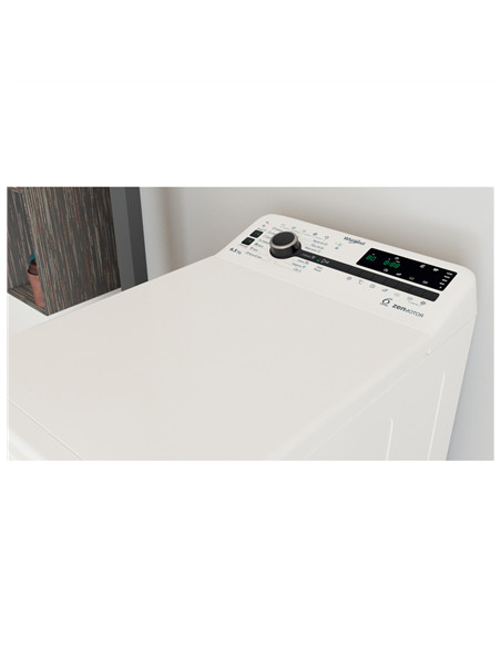 Whirlpool | Washing Machine | TDLRB 65242BS EU/N | Energy efficiency class C | Top loading | Washing capacity 6.5 kg | 1200 RPM 